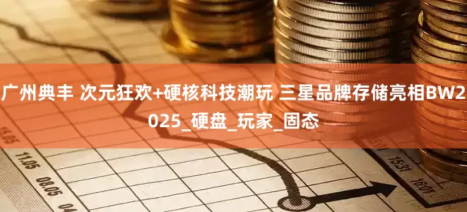 广州典丰 次元狂欢+硬核科技潮玩 三星品牌存储亮相BW2025_硬盘_玩家_固态